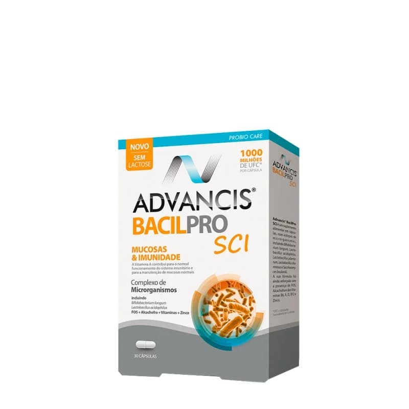 Advancis Bacilpro SCI 30 Cápsulas