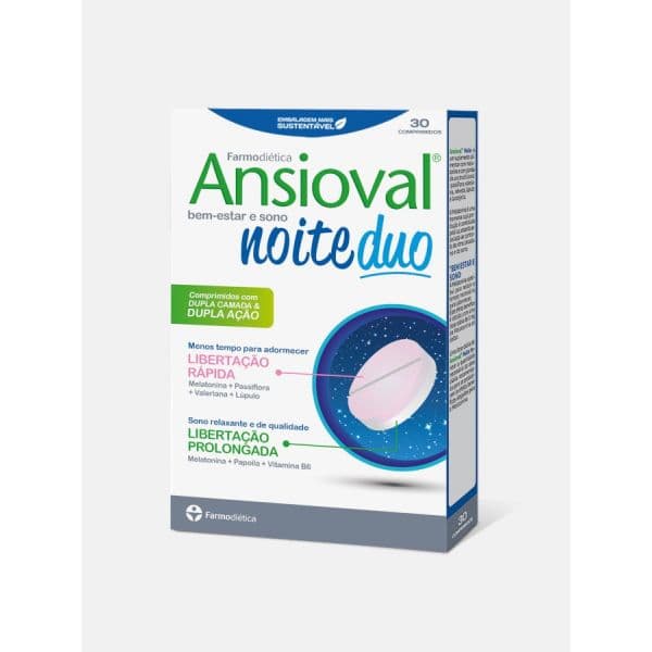 Farmodietica Ansioval Noite Duo 30 Comprimidos