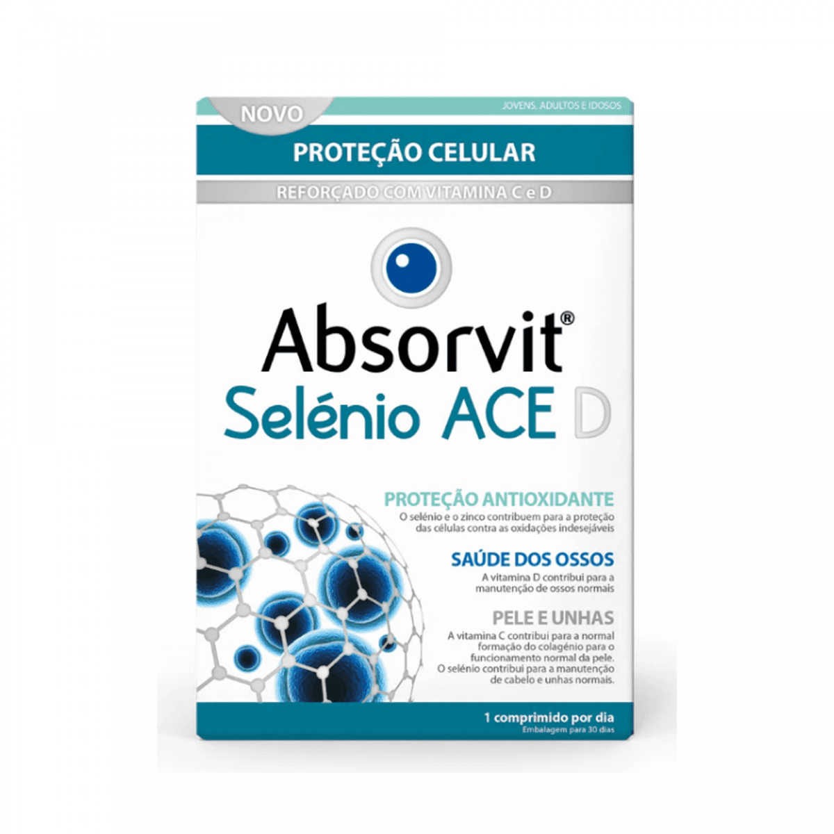 Farmodietica Absorvit Selénio ACE 30 Comprimidos
