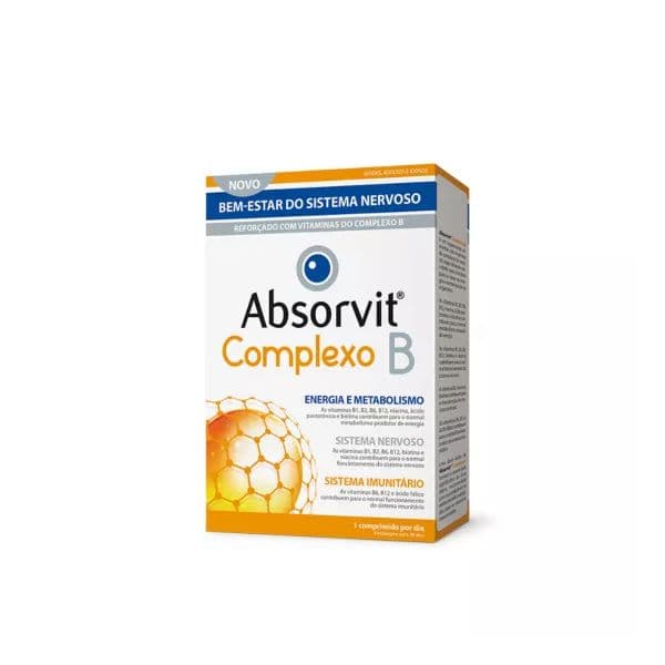 Absorvit Complexo B 30 Comprimidos