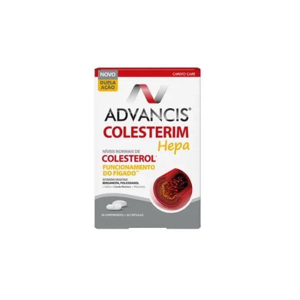 Advancis Colesterim Hepa 30 Comprimidos + 30 Cápsulas