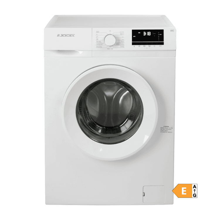 Máquina de Lavar Roupa Jocel JLR014092 6Kg 1000RPM Classe E