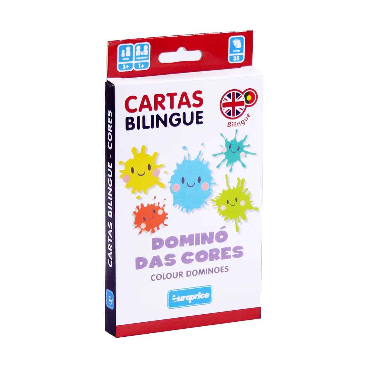 Cartas Bilingue - Dominó das Cores