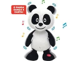 Panda Peluche Dança Comigo