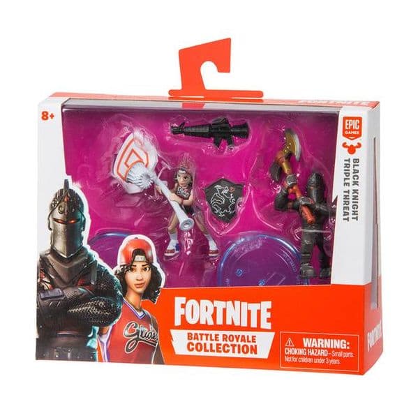 Concentra Pack 2 Figuras Fortnite Modelo Aleatório