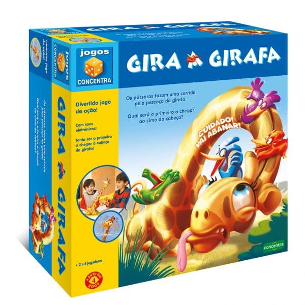 Concentra Jogo Gira a Girafa - 119915