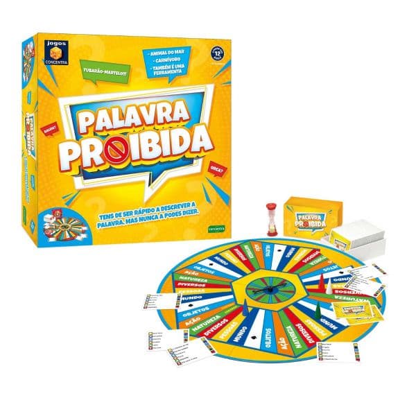 Concentra Jogo Mesa Palavra Proibida
