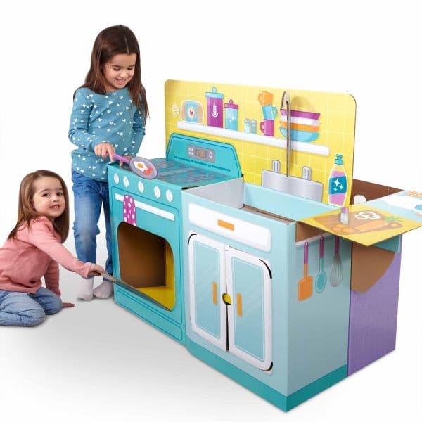 Pop2Play Cozinha Cartão Eco-friendly 100% reciclável - 100012311000