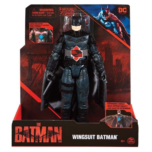 Spin Master Batman Movie Figuras Deluxe Xl Wingsuit Batman