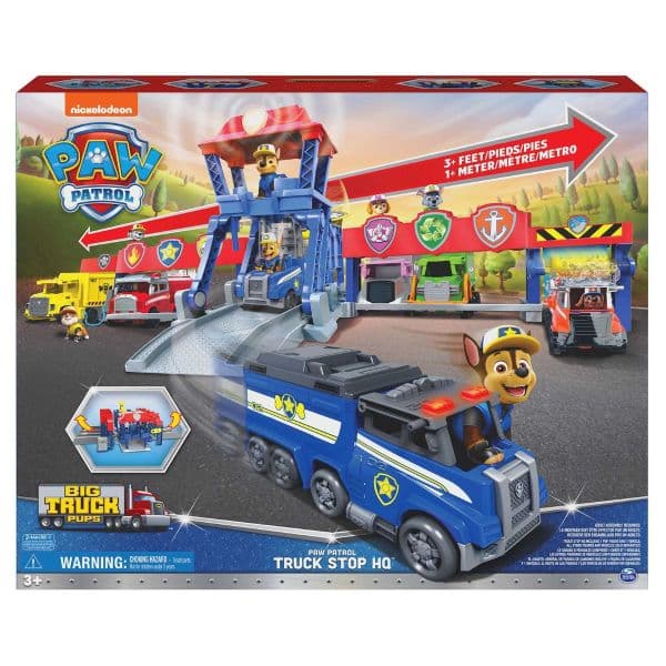 Concentra Mega garagem Patrulha Pata Big Trucks