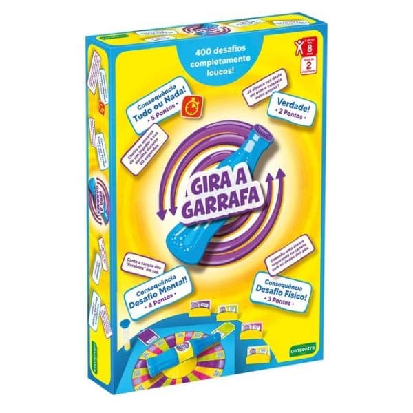 Concentra Jogos Gira a Garrafa