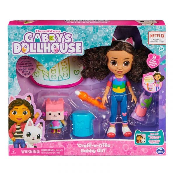 Gabby's Dollhouse Bonecas de Atividades / Craft-a-riffic