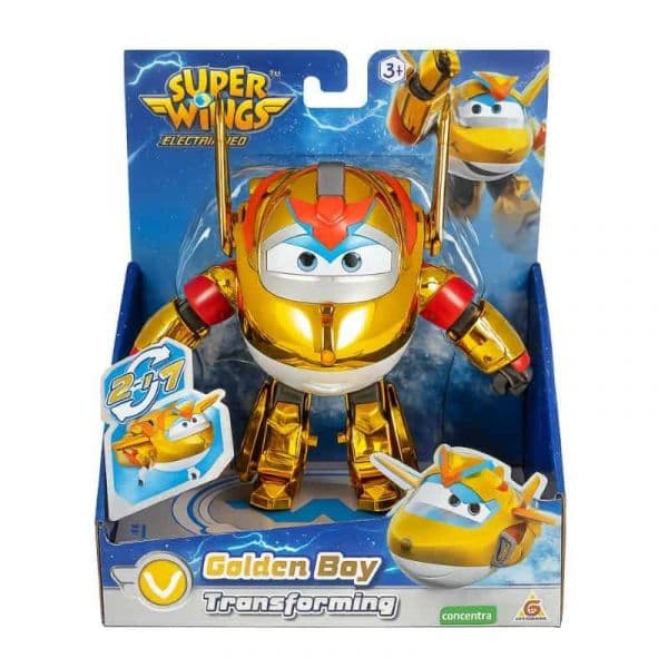 Super Wings: Electric Heroes Veículos Deluxe Transformáveis 1 un.