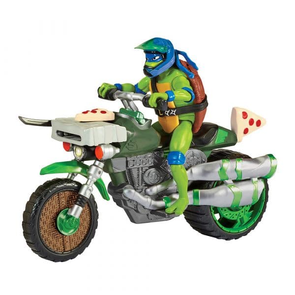 Concentra Tartarugas Ninja Veículo com Figura Leonardo