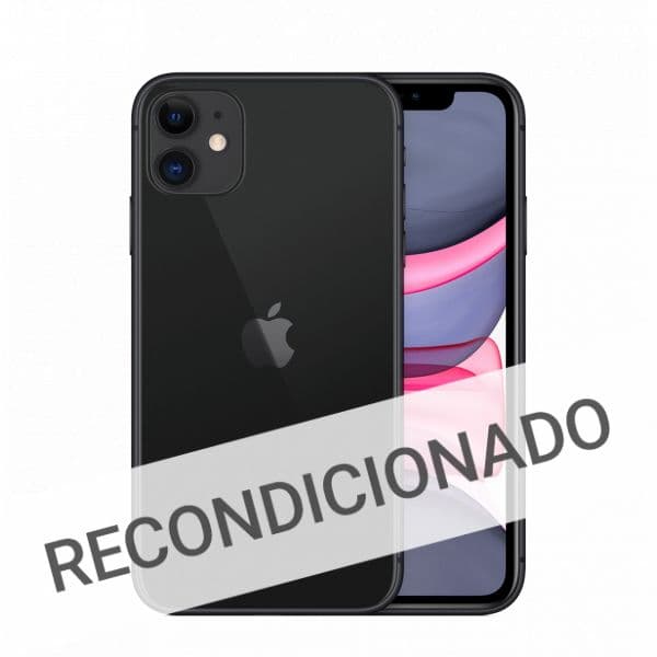 Apple iPhone 11 Recondicionado (Grade A) 6.1" 128GB Black