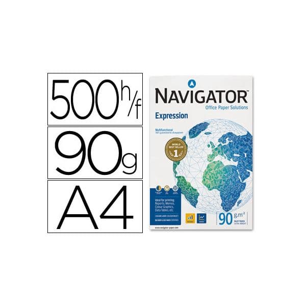 Navigator Resma 500 Fls Papel Expression A4 90g - COP090C1