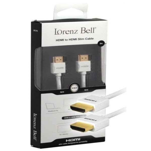 Lorenz Bell Cabo Hdmi Para Hdmi de 2m White