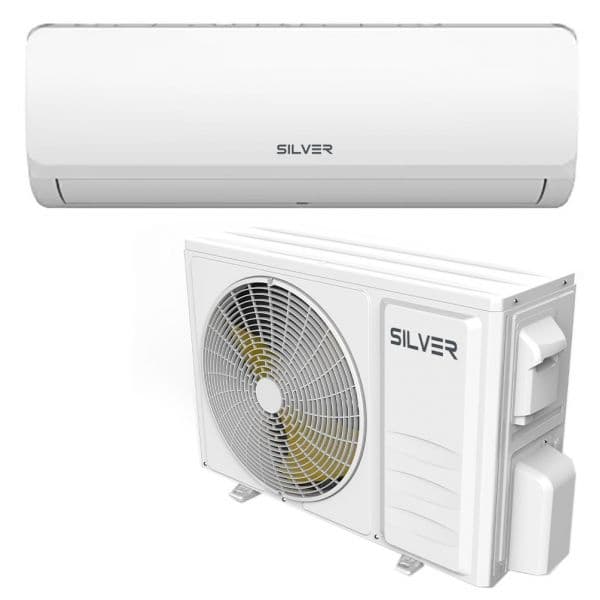 Silver 12000 BTU Inverter R32 Wi-Fi (Interior/Exterior) Classe A++