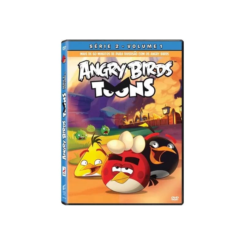 Filme DVD - Angry Birds Toons: Série 2 Volume 1