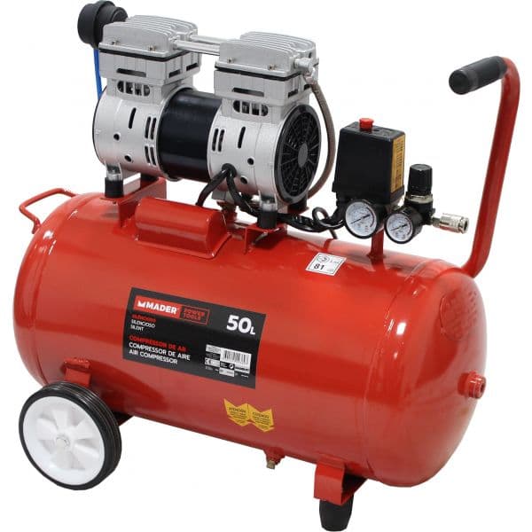 Mader Compressor de Ar Silencioso 50L - 1Hp - 09369