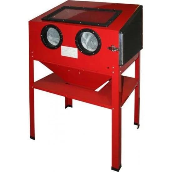 Cabine de Jato de Areia, com Suporte, 60x84x63cm refª 55099 MADER - 55099 - Ferramentaspro.pt