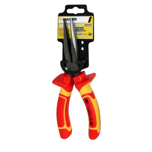 Mader Alicate Pontas Direitas, Isolado, Crv, 200mm - 61266
