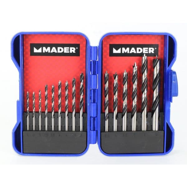Mader Jogo Brocas para Madeira, 15Un - 63410