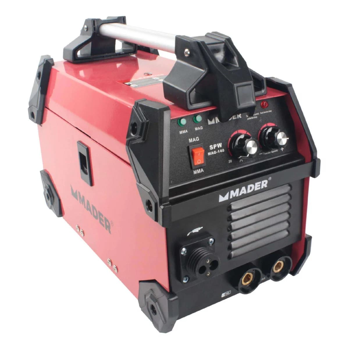 Soldador Inverter, 3 em 1 - MMA e MIG/MAG, 140A refª 63529 MADER - 63529 - Ferramentaspro.pt