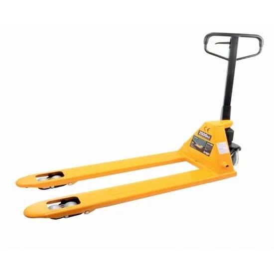 Porta-Paletes Hidráulico, 2.5Ton, 550mm, Roda Nylon ref. 65348 MADER - 65348 - Ferramentaspro.pt