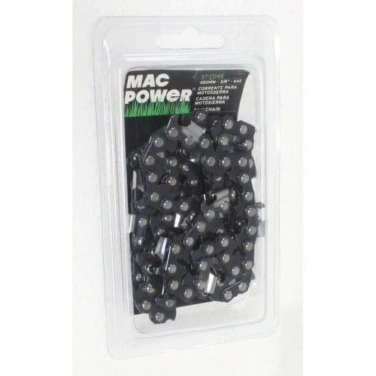 Corrente para Motossera -MAC- 18´ 3/8´ 64E refª 66243 MAC POWER - 66243 - Ferramentaspro.pt