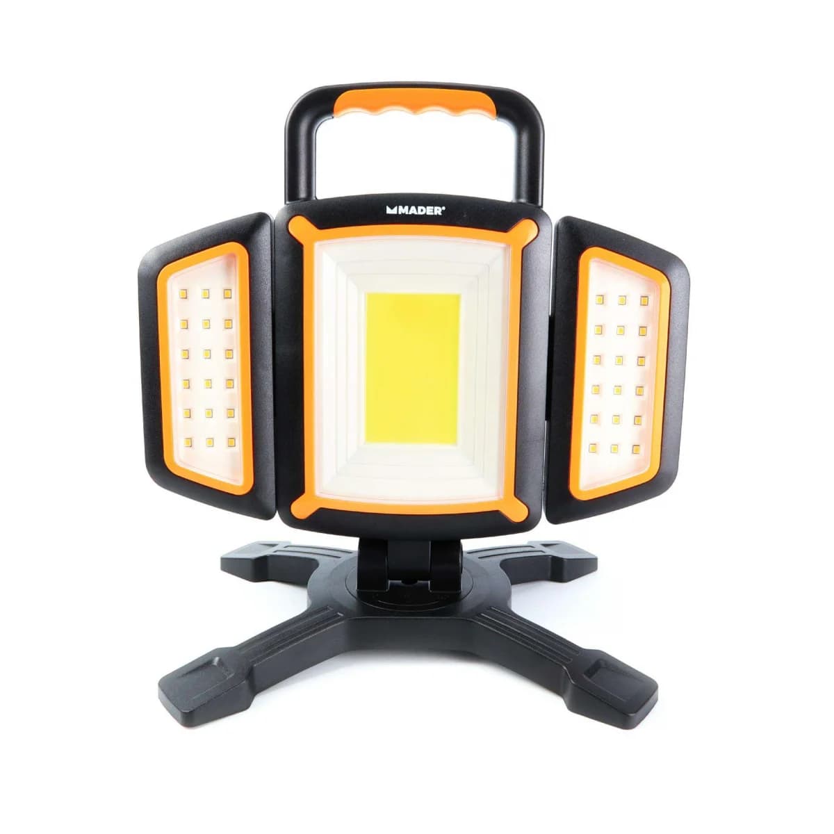 Foco LED com Bateria Recarregável, 15W + 36 LED, 4.4Ah refª 89194 MADER - 89194 - Ferramentaspro.pt