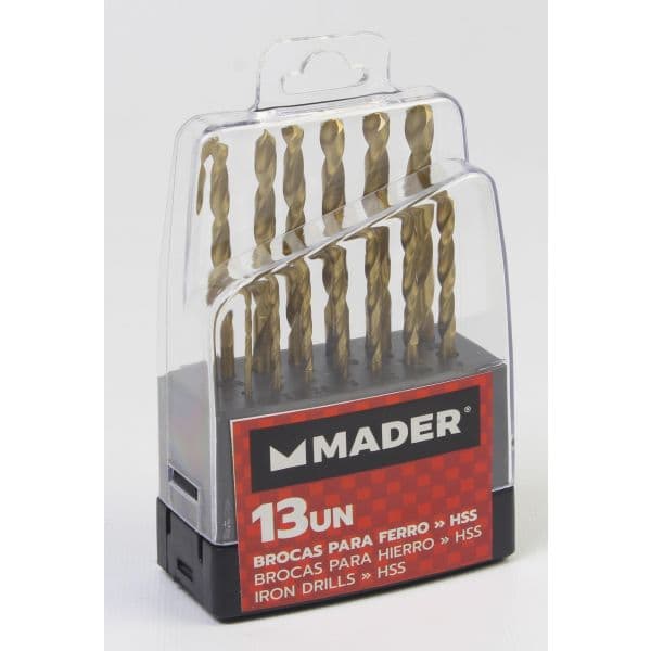 Mader Jogo Brocas, Titânio, 13Un - 95802