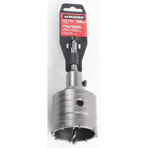 Mader Broca Craneana, Ponta Diamante, 68mm, com Broca Guia - 95856