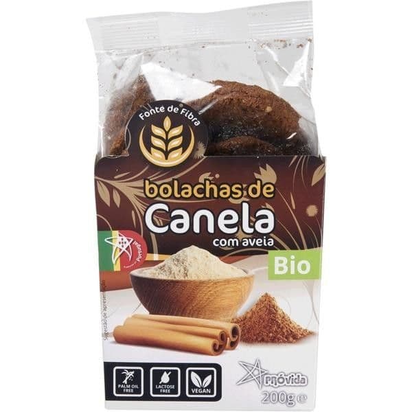 PRÓVIDA Bolachas de Canela com Aveia BIO 200g