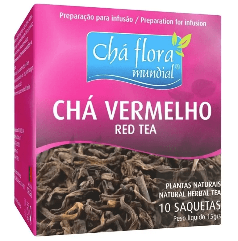 Cha Flora cha vermelho x10 saquetas