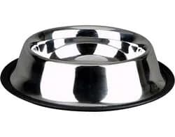 comedouro com antiderrapante inox 1890ml 30cm
