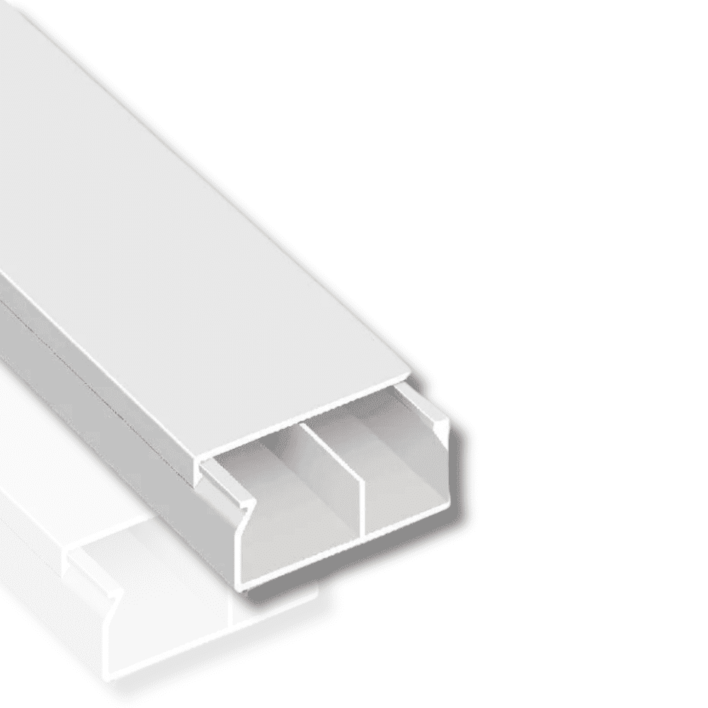 CALHA 40X12,5 BRANCA 10050CBR (2 Metros)