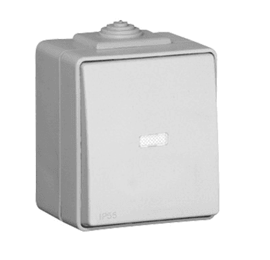 Efapel Interruptor Luminoso Cinzento - 48012CCZ