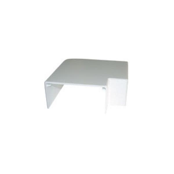 Efapel Angulo Plano P/calha 80X40 Branco - 13053ABR