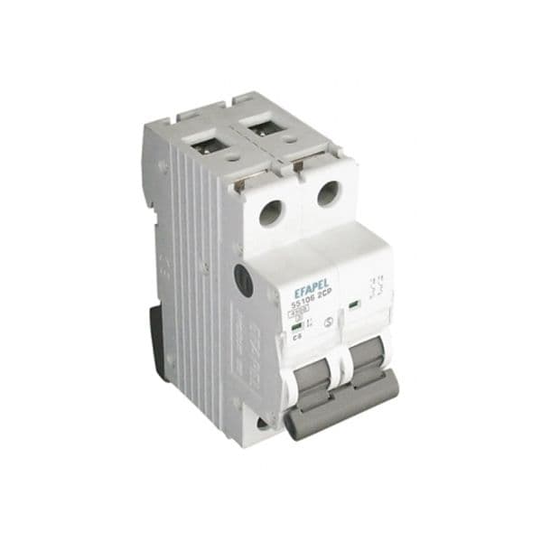 Efapel Disjuntor Mt 2P 4,5KA C 25A - 551252CP