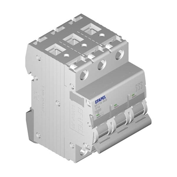 Efapel Disjuntor Mt - 3P - 4,5kA - C - 16A Série MODUS55 - 551163CP