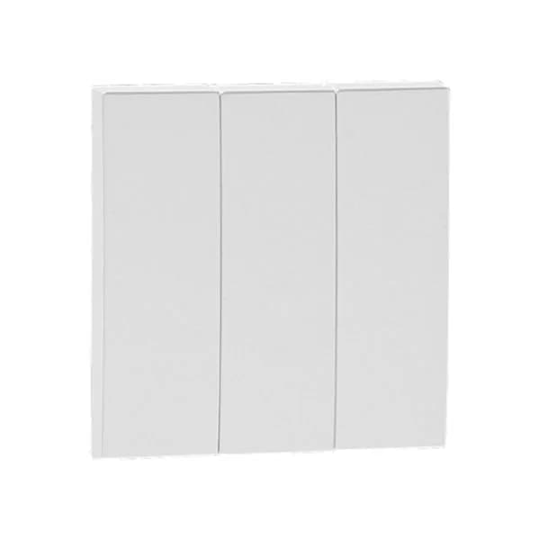 Efapel Tecla Tripla Gris - 90661 TIS