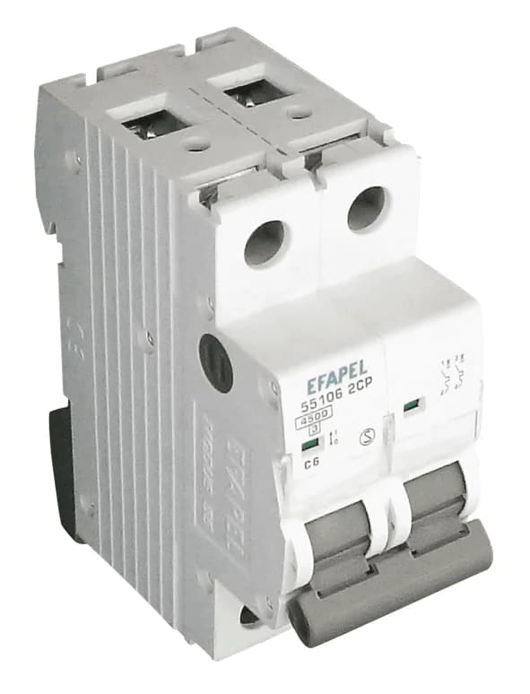 Efapel Disjuntor Mt 2P 10KA C 1A - 551012CU