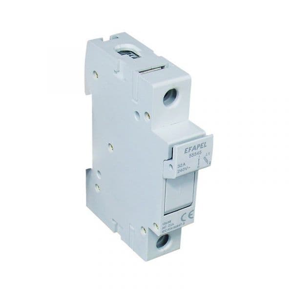 EFAPEL Seccionador Porta Fusível Unipolar 10X38 - 55545