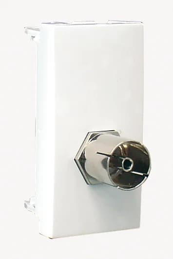 Efapel Modulo C/conetor Iec Femea/tipo F 1 Mod Br - 45983SBR