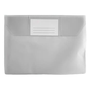 Envelope A5 PVC Translucido c/ Visor Transparente 10 Un.