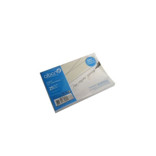 Envelope Papel Vegetal Transparente 92gr 114x162 Pala Pack 25 Un. - 123Z29330