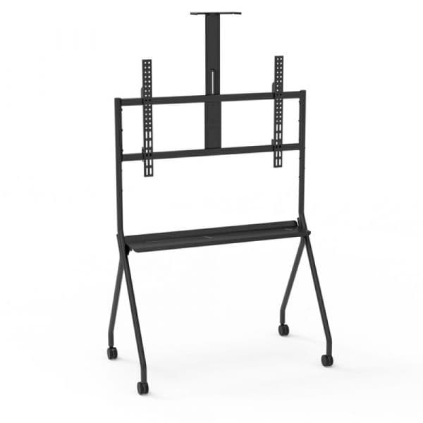 Napofix Suporte Chão Móvel Horizontal 60" a 86" Preto VWA1166B