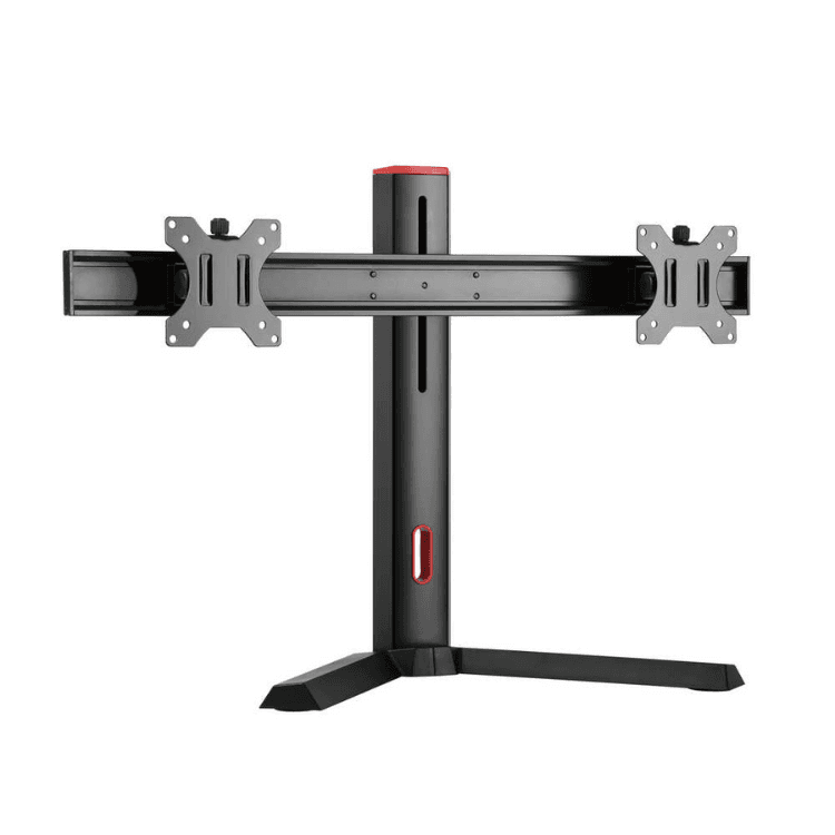 Napofix Suporte de Monitor DM5200 de Secretária 2 Monitores 17" - 27" Preto