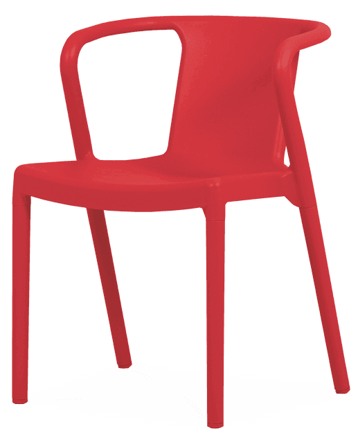 Pack 16 Cadeiras LISBOA BOLD Vermelho Ruby